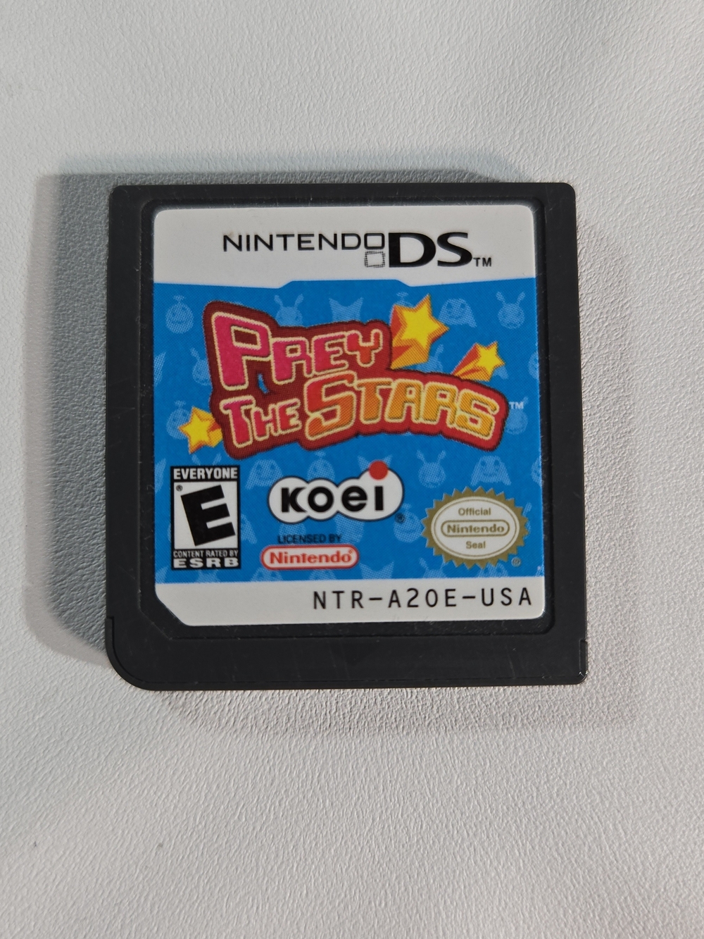 Nintendo DS Game Cartridge Prey The Stars - Blue Label